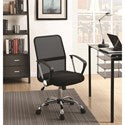 Office Chairs Modern Office Chair with Mesh Backrest-COA