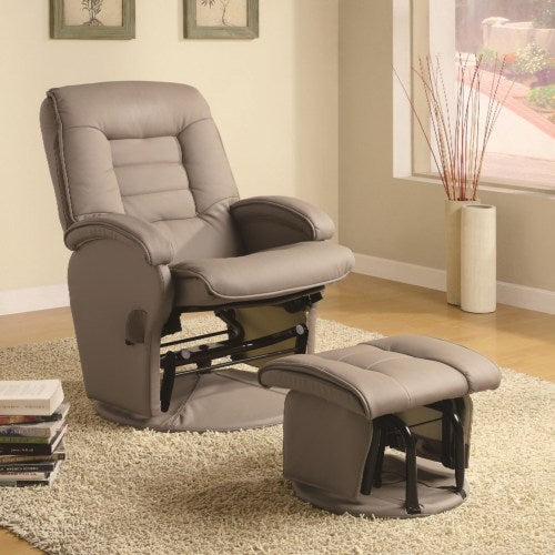 Glider with Ottoman 600166-COA