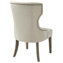 Florence Upholstered Dining Chair with Tufted Back-COA 104507