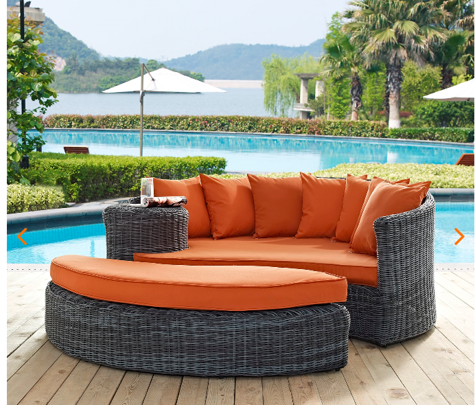 OUTDOOR PATIO DAYBED 1993-MOD
