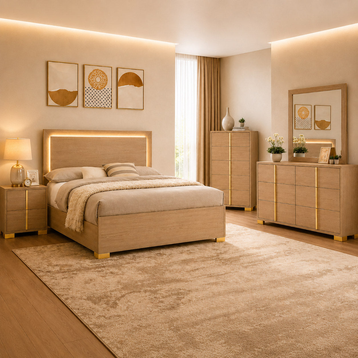 Queen Bed