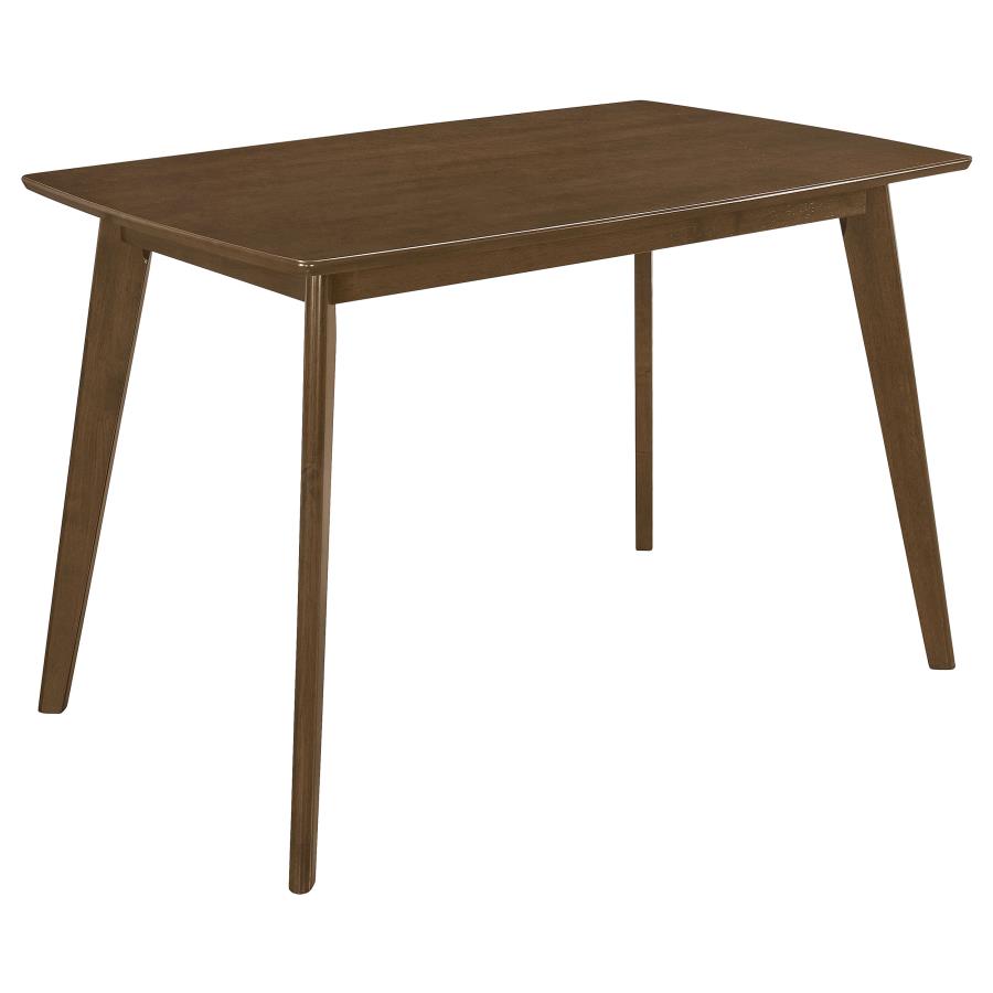 5-piece Rectangular Dining Table Set Chestnut 103061-S5 CST