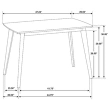 Load image into Gallery viewer, 5-piece Rectangular Dining Table Set Chestnut 103061-S5 CST