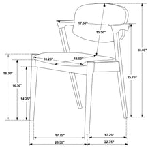 Load image into Gallery viewer, piece Rectangular Dining Table Set Dark Walnut 105351-S7 CST