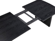 Load image into Gallery viewer, 7-piece Extension Leaf Dining Table Set Black 108231-S7A CST
