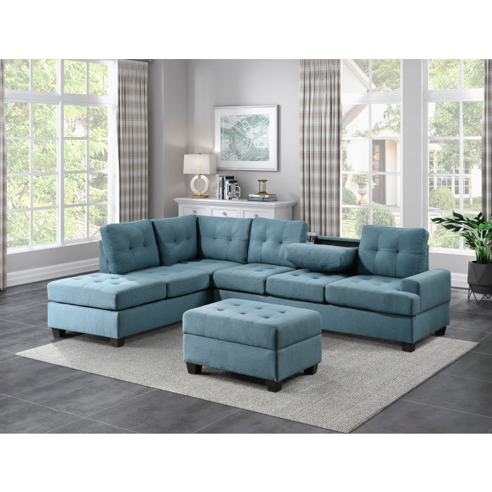 REVERSIBLE SECTIONAL 9367BU-HE