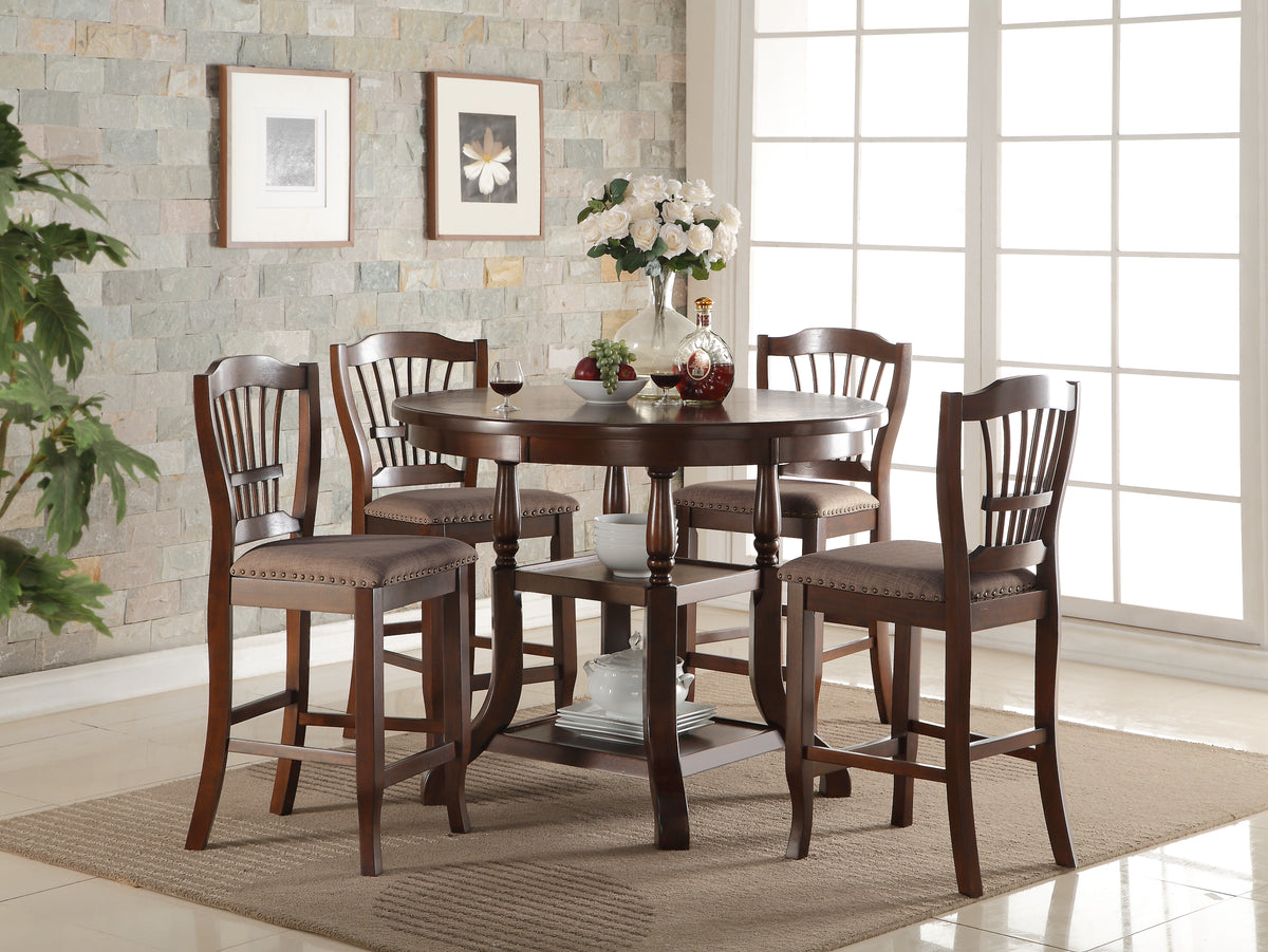 BIXBY COUNTER DINING SET 5PC-NC