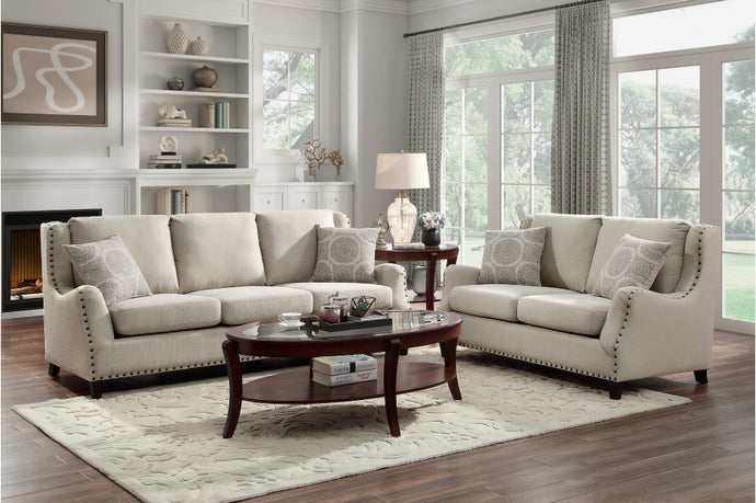 SOFA & LOVESEAT 9339BE-HE
