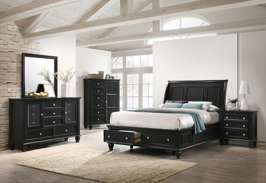 4PCS QUEEN BEDROOM SET /201309Q-S4-COA