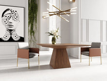 Load image into Gallery viewer, MODERN WALNUT DINING TABLE 1412-VIG