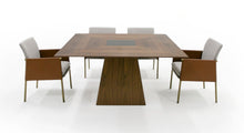 Load image into Gallery viewer, MODERN WALNUT DINING TABLE 1412-VIG