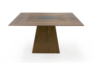 MODERN WALNUT DINING TABLE 1412-VIG