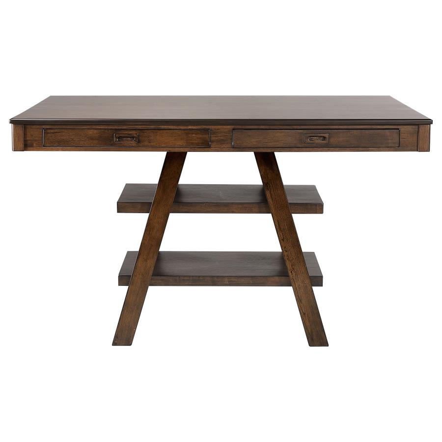 5-piece Rectangular Dining Table Set Walnut 115208-S5 CST