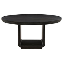 Load image into Gallery viewer, 5-piece Round Dining Table Set Burnished Black 115390-S5A CST