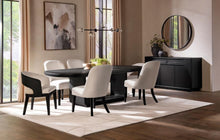 Load image into Gallery viewer, 7-piece Rectangular Dining Table Set Burnished Black 115391-S7 CST