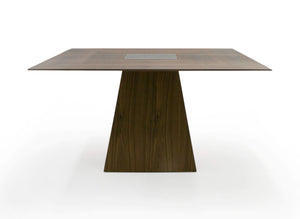 MODERN WALNUT DINING TABLE 1412-VIG