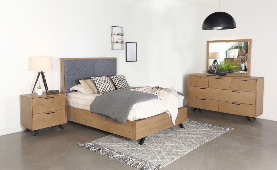 4PCS QUEEN BEDROOM SET /223421Q-S4-COA