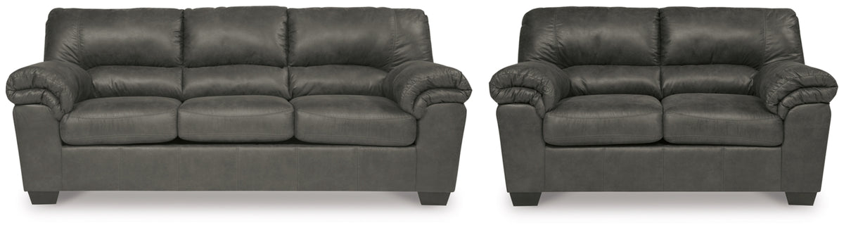 SOFA AND LOVESEAT 1202138/35-ASH