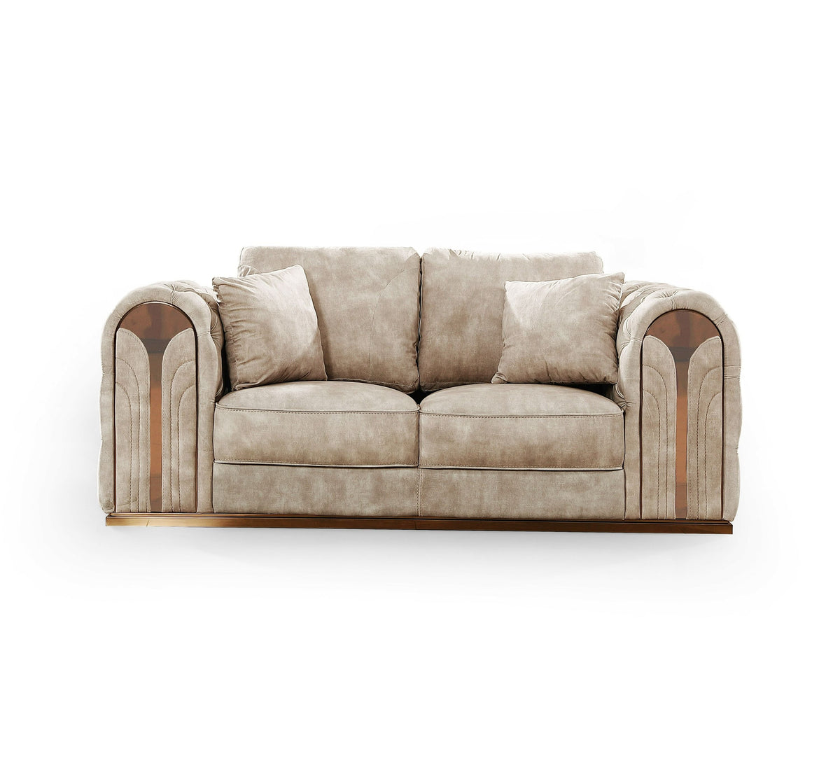 SOFA TRANSITIONAL VELVET 9368-VIG