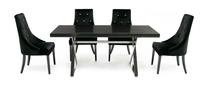 STAINLESS STEEL DINING TABLE 815-180-VIG