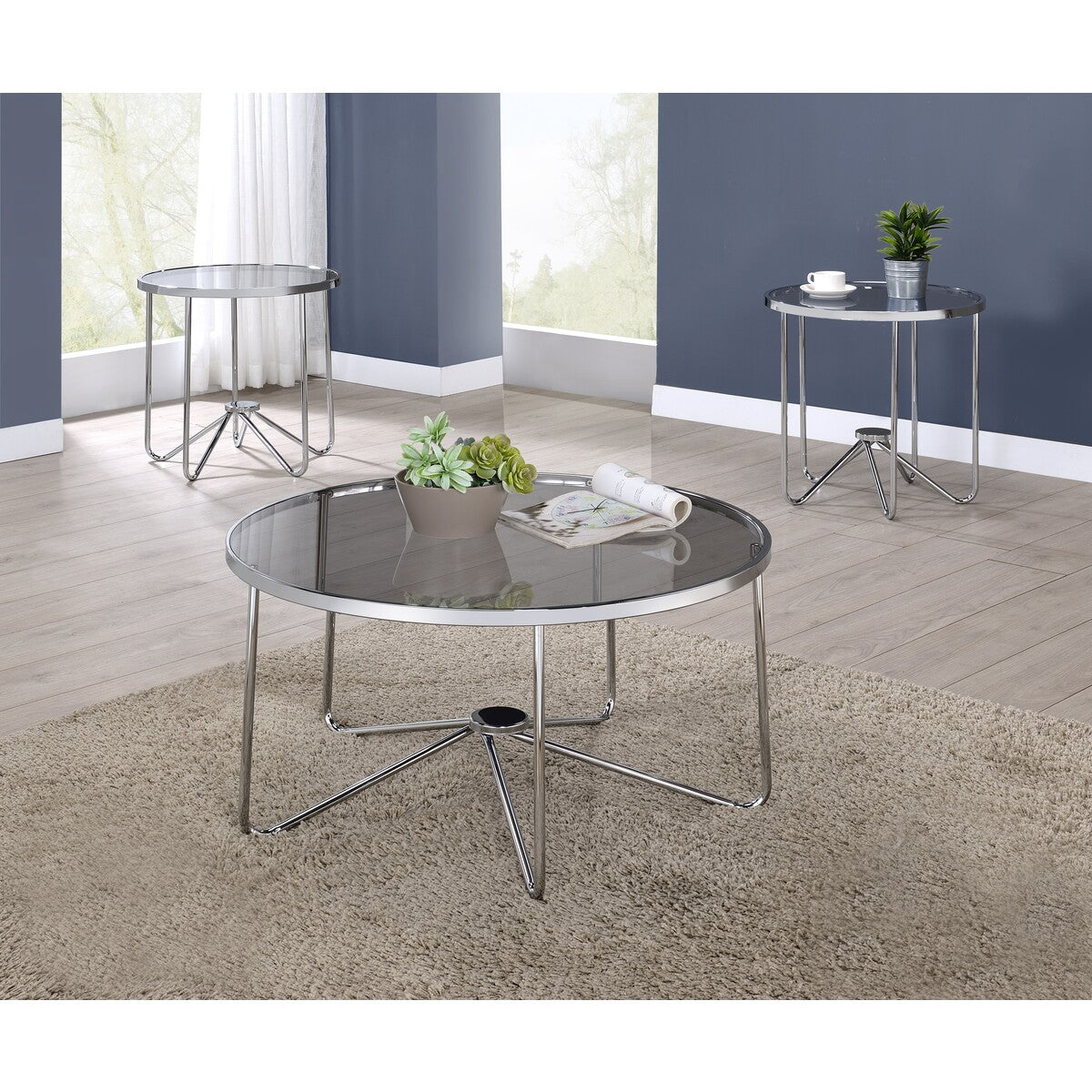 3 PCS COFFEE TABLE 1331-1 HM