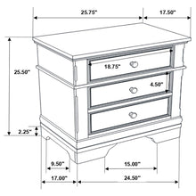 Load image into Gallery viewer, 4PCS QUEEN BEDROOM SET /222891Q-S4-COA