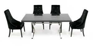 STAINLESS STEEL DINING TABLE 815-180-VIG