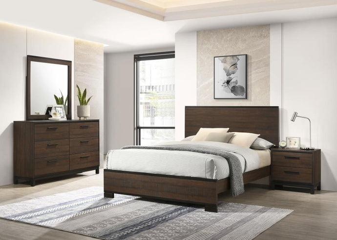 4PCS QUEEN BEDROOM SET /204351Q-S4-COA