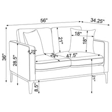 Load image into Gallery viewer, SOFA AND LOVESEAT 508681-S2-COA