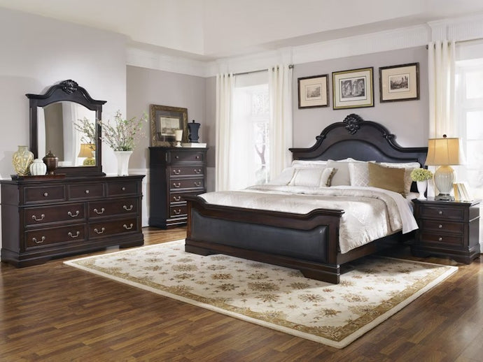 4PCS QUEEN BEDROOM SET /203191Q-S4-COA