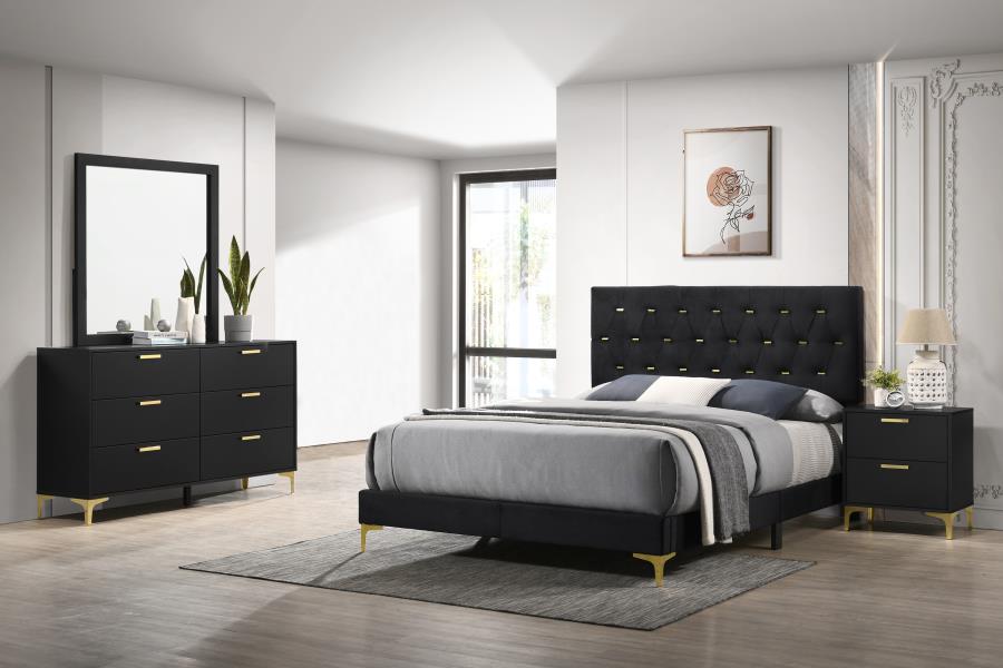 4PCS QUEEN BEDROOM SET /224451Q-S4-COA