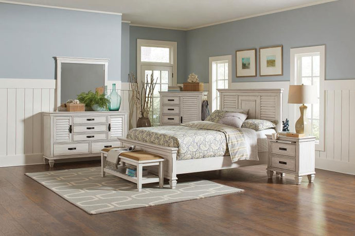 4PCS QUEEN BEDROOM SET /205331Q-S4-COA