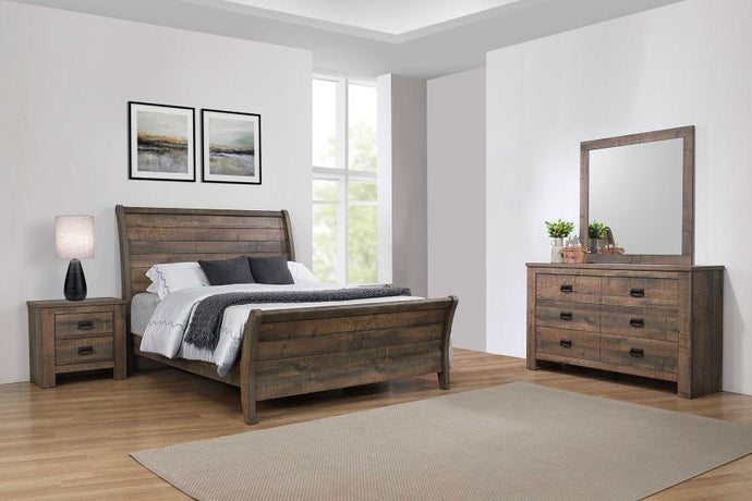 4PCS QUEEN BEDROOM SET /222961Q-S4-COA