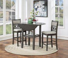Load image into Gallery viewer, GIA 42&quot; COUNTER DROP LEAF TABLE W/2 CHAIRS-NC