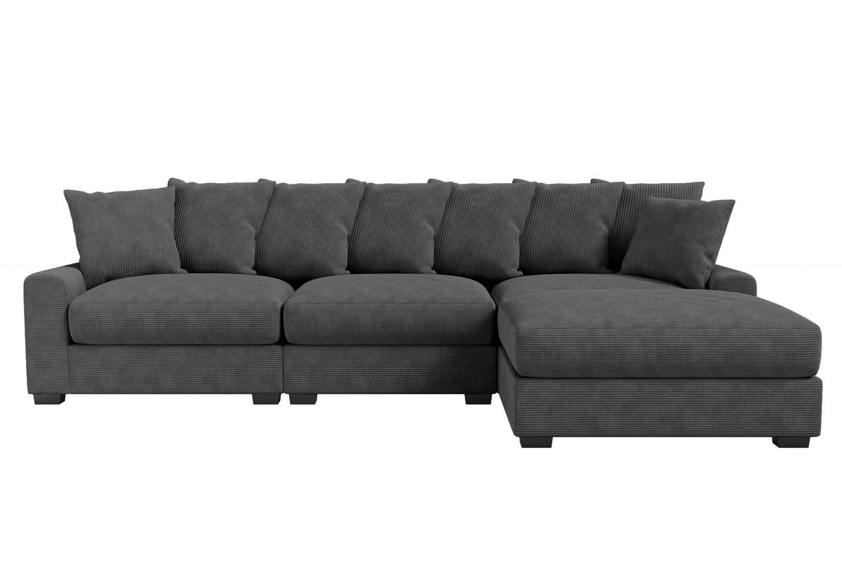 4-Pc Set - Dark Gray