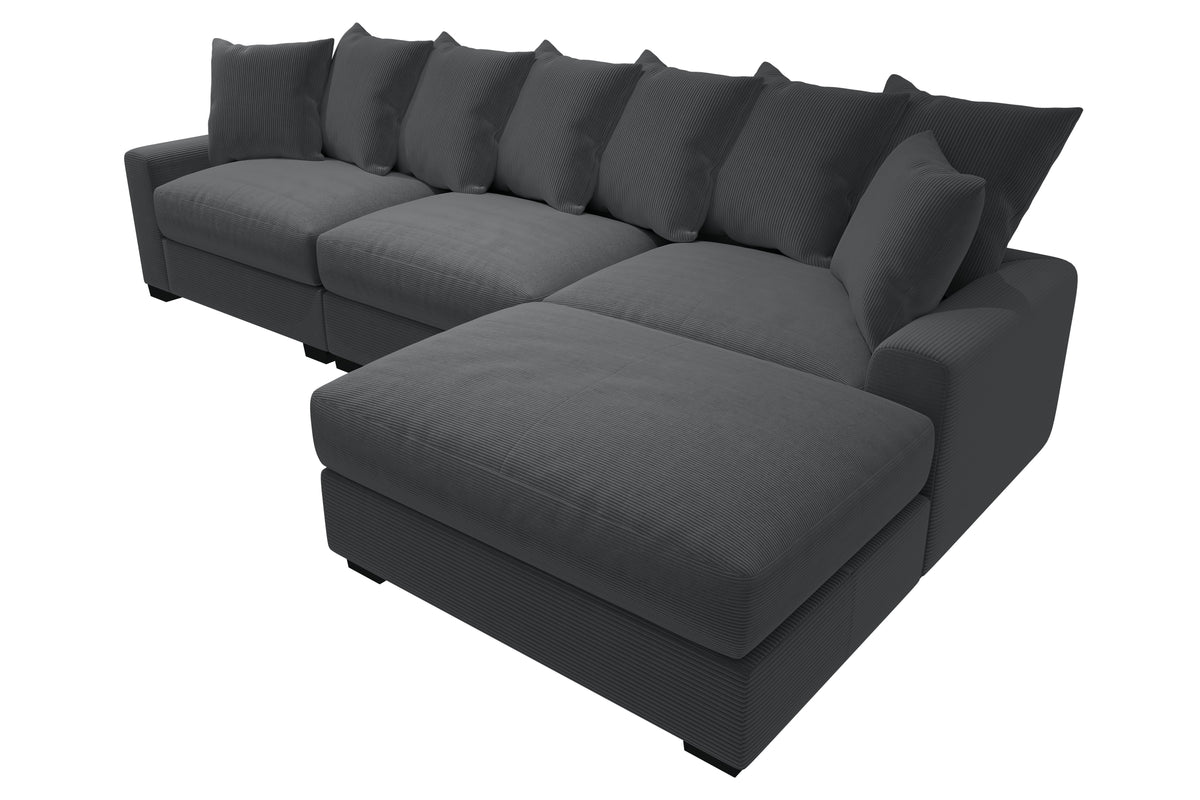 4-Pc Set - Dark Gray
