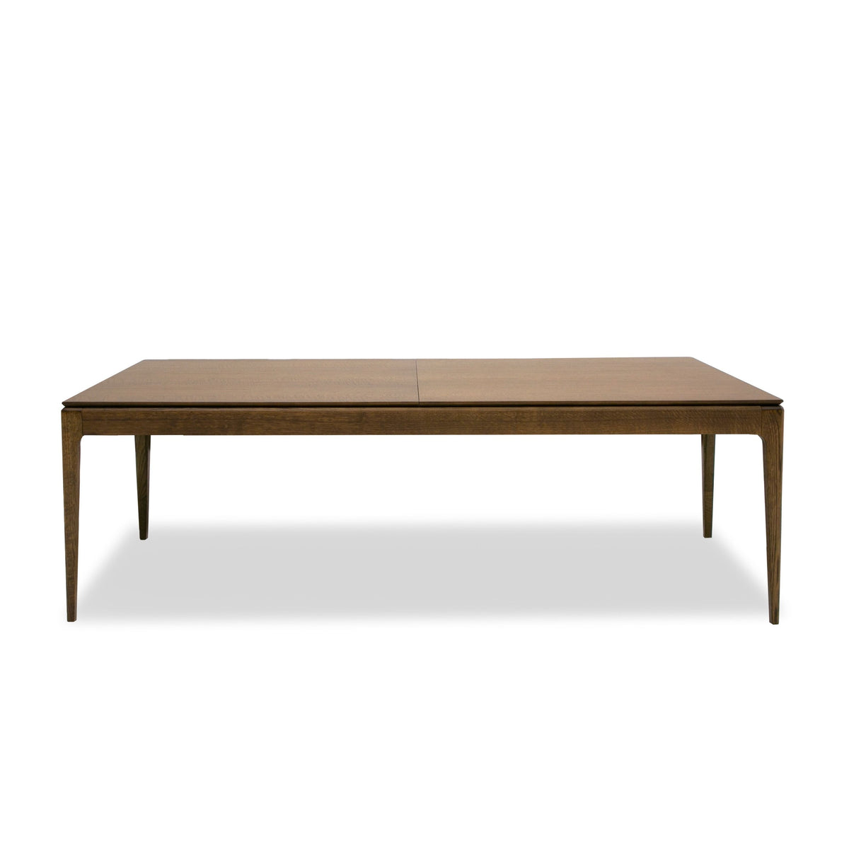 MODERN BROWN OAK EXTENDABLE DINING TABLE 1256-VIG