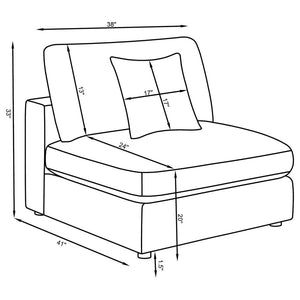 SECTIONAL 6PCS 551321-COA