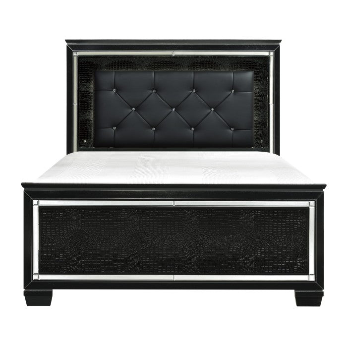 1916BK-1 -- Queen Bed, LED Lighting