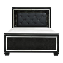 Load image into Gallery viewer, 1916BK-1 -- Queen Bed, LED Lighting
