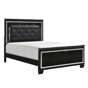 1916BK-1 -- Queen Bed, LED Lighting
