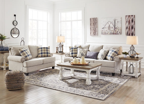 SOFA AND LOVESEAT 1950435/38-ASH