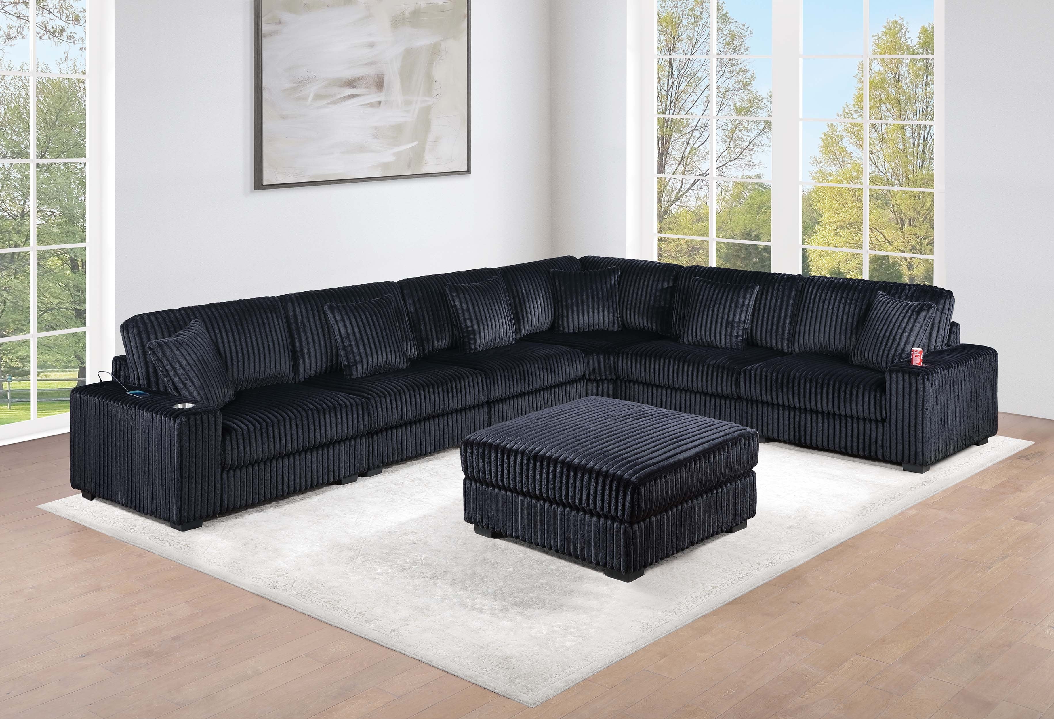 7-Piece Modular Set - Black