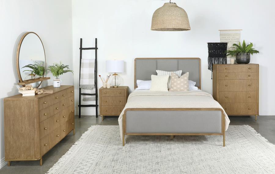 4PCS QUEEN BEDROOM SET /224301Q-S4-COA