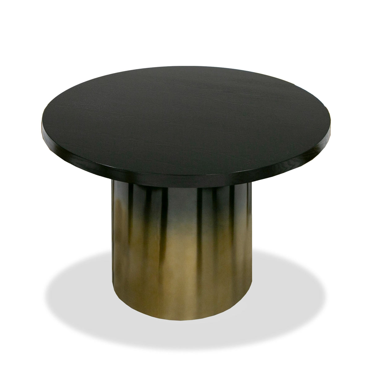 GRADIENT STAINLESS STEEL ROUND DINING TABLE 1658A-VIG