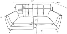 Load image into Gallery viewer, SOFA AND LOVESEAT 511131-S2-COA
