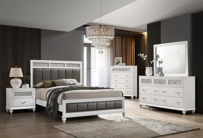 4PCS QUEEN BEDROOM SET /205891Q-S4-COA