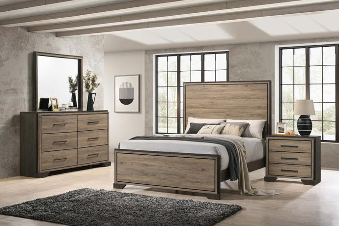 4PCS QUEEN BEDROOM SET /224461Q-S4-COA