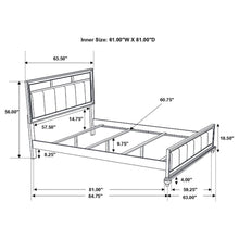 Load image into Gallery viewer, 4PCS QUEEN BEDROOM SET /205891Q-S4-COA