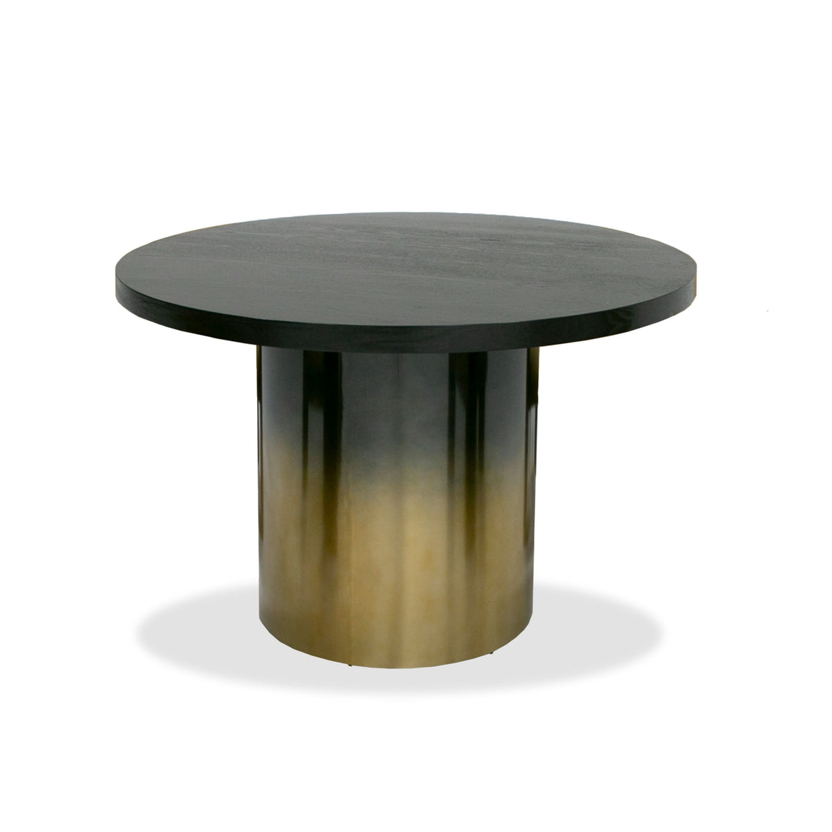 GRADIENT STAINLESS STEEL ROUND DINING TABLE 1658A-VIG